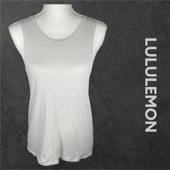 Lululemon | Muscle Striped Tank Top - Picture 1 of 5